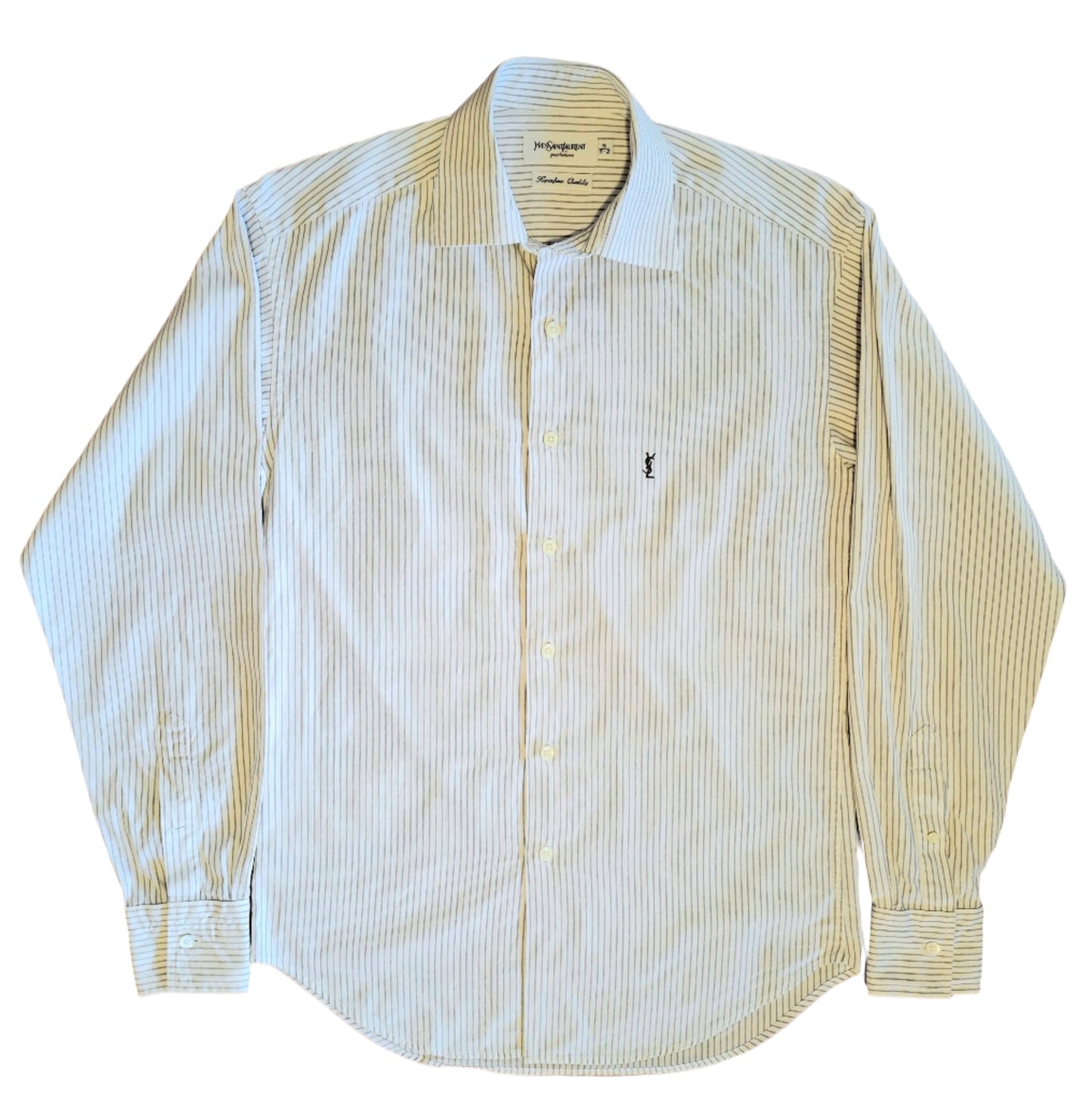 Vintage YSL Pinstripe Shirt