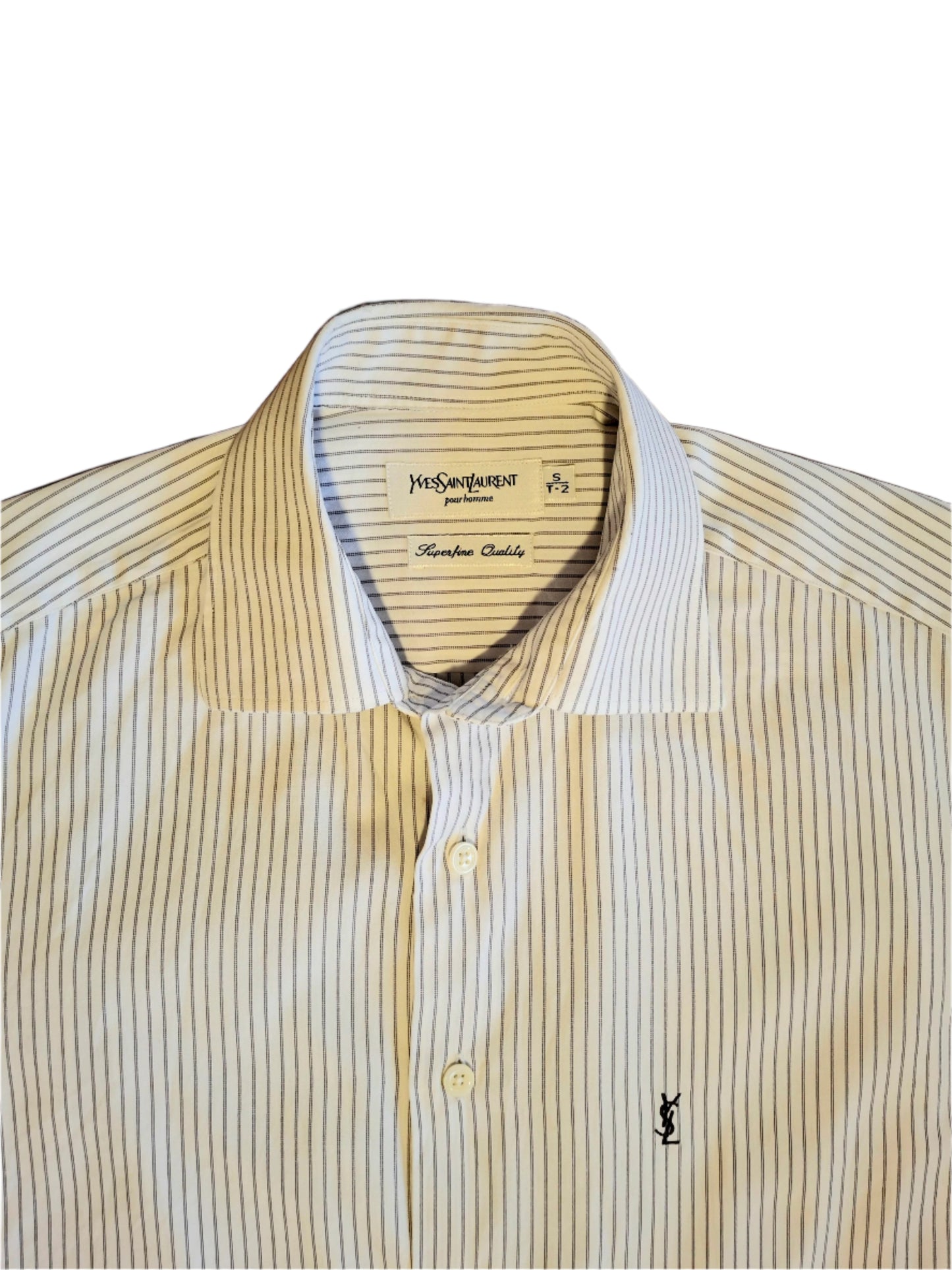 Vintage YSL Pinstripe Shirt
